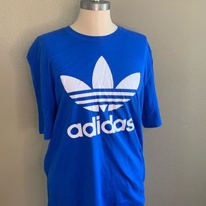 NWT adidas t shirt trefoil!
